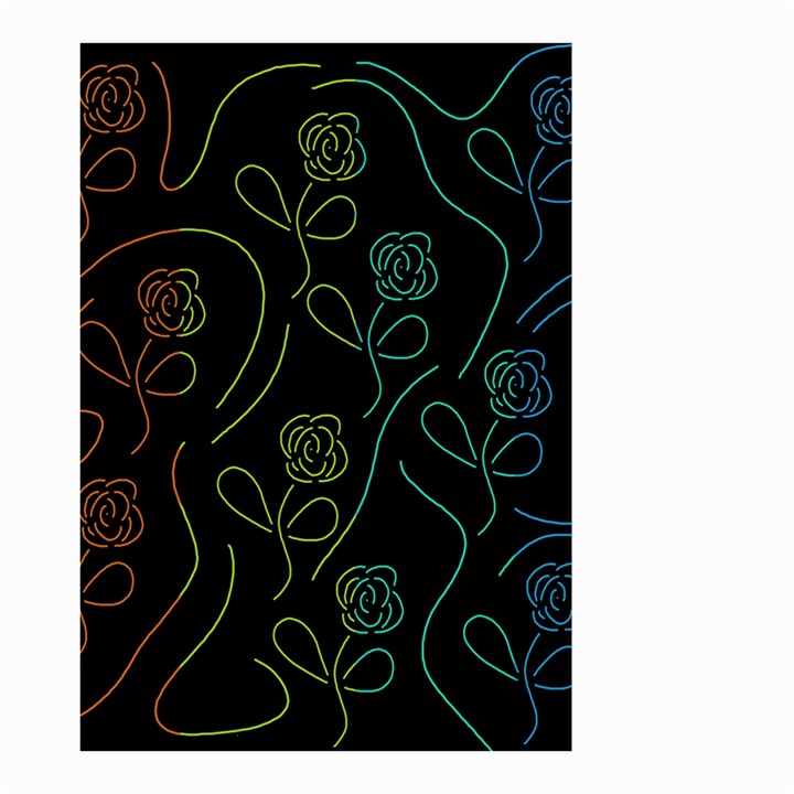 Floral pattern Small Garden Flag (Two Sides)