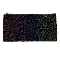 Colorful Elegant Pattern Pencil Cases by Valentinaart