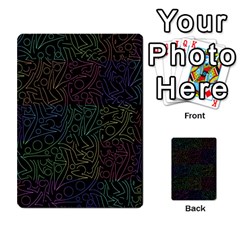 Colorful Pattern Multi-purpose Cards (rectangle) 