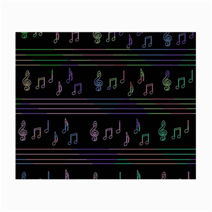 Music pattern Small Glasses Cloth