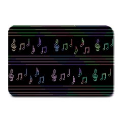 Music Pattern Plate Mats