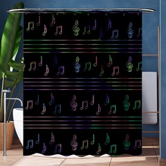 Music Pattern Shower Curtain 60  X 72  (medium)  by Valentinaart