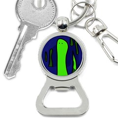 Green Snakes Bottle Opener Key Chains by Valentinaart