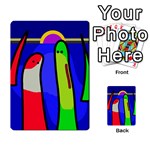 Colorful snakes Multi-purpose Cards (Rectangle)  Back 1