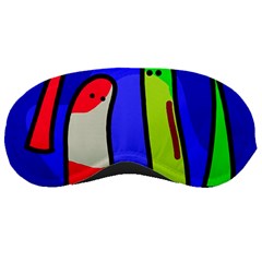 Colorful Snakes Sleeping Masks by Valentinaart