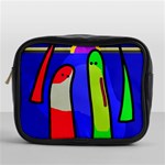 Colorful snakes Mini Toiletries Bags Front