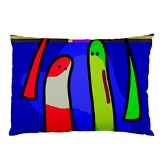 Colorful Snakes Pillow Case (two Sides)