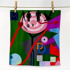 Party Face Towel by Valentinaart