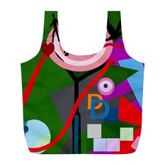 Party Full Print Recycle Bags (l)  by Valentinaart