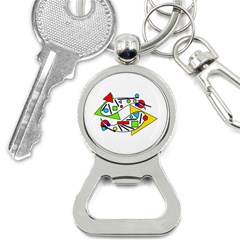 Catch Me Bottle Opener Key Chains by Valentinaart