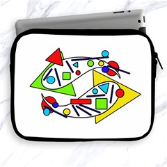 Catch Me Apple Ipad 2/3/4 Zipper Cases by Valentinaart