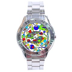 Find It Stainless Steel Analogue Watch by Valentinaart