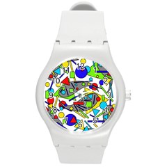 Find It Round Plastic Sport Watch (m) by Valentinaart