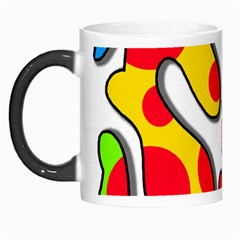 Colorful Graffiti Morph Mugs by Valentinaart