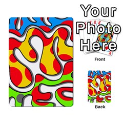 Colorful Graffiti Multi-purpose Cards (rectangle)  by Valentinaart