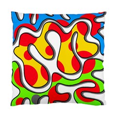 Colorful Graffiti Standard Cushion Case (one Side) by Valentinaart