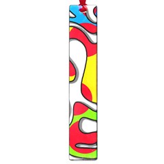 Colorful Graffiti Large Book Marks by Valentinaart