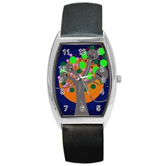 Daydream Barrel Style Metal Watch by Valentinaart