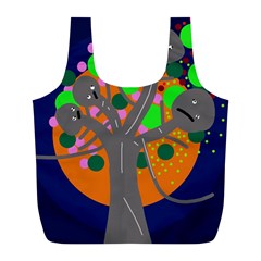 Daydream Full Print Recycle Bags (l)  by Valentinaart