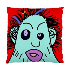 Caveman Standard Cushion Case (one Side) by Valentinaart