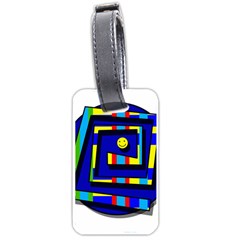 Maze Luggage Tags (one Side)  by Valentinaart