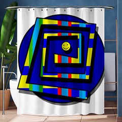 Maze Shower Curtain 60  X 72  (medium)  by Valentinaart