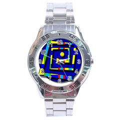 Maze Stainless Steel Analogue Watch by Valentinaart