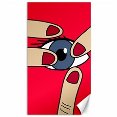 Poke In The Eye Canvas 40  X 72   by Valentinaart