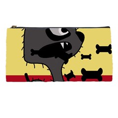 Angry Little Dog Pencil Cases by Valentinaart