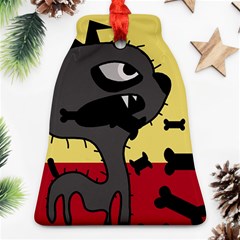 Angry Little Dog Bell Ornament (2 Sides)