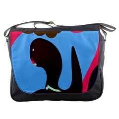 Sea Monster Messenger Bags