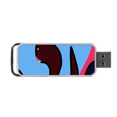 Sea Monster Portable Usb Flash (one Side)