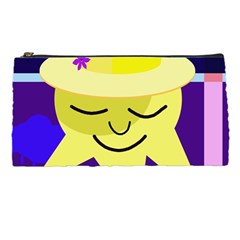 Mr  Sun Pencil Cases by Valentinaart