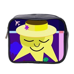 Mr  Sun Mini Toiletries Bag 2-side by Valentinaart