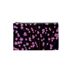 Japanese Tree  Cosmetic Bag (small)  by Valentinaart