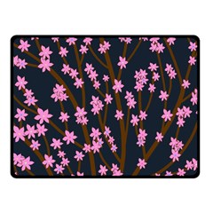 Japanese Tree  Fleece Blanket (small)