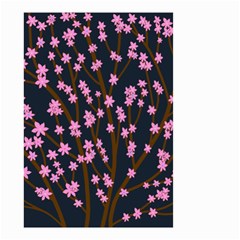 Japanese Tree  Small Garden Flag (two Sides) by Valentinaart