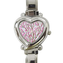 Cherry tree Heart Italian Charm Watch