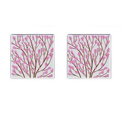 Cherry tree Cufflinks (Square)