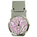 Cherry tree Money Clip Watches Front