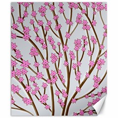 Cherry Tree Canvas 8  X 10  by Valentinaart