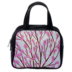 Cherry tree Classic Handbags (One Side)