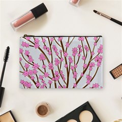 Cherry tree Cosmetic Bag (Medium) 