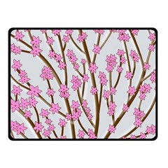 Cherry Tree Fleece Blanket (small)