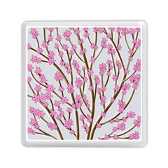 Cherry Tree Memory Card Reader (square)  by Valentinaart