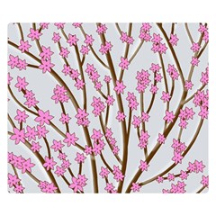 Cherry Tree Double Sided Flano Blanket (small) 