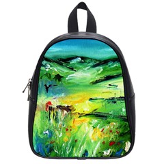 Abstract Landscape School Bags (small)  by artistpixi