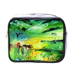 Abstract Landscape Mini Toiletries Bags by artistpixi