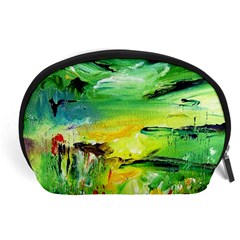 Abstract Landscape Accessory Pouches (large)  by artistpixi