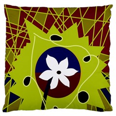 Big Bang Large Flano Cushion Case (two Sides) by Valentinaart